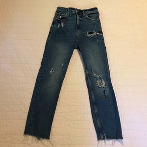 Free People high rise jeans